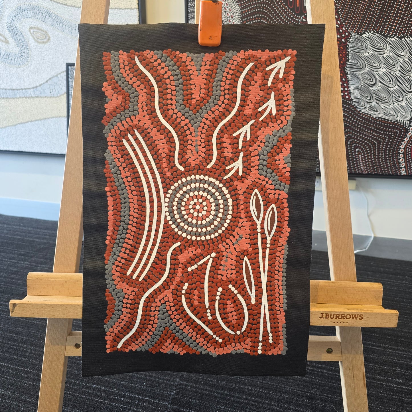 Bevan Tjampitjinpa 250 mm x 400 mm