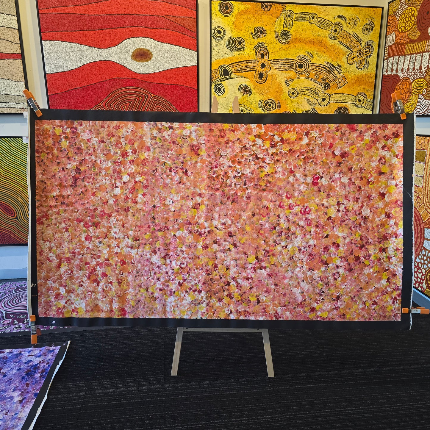 Polly Ngala 1080 mm x 2000 mm aboriginal artwork for sale