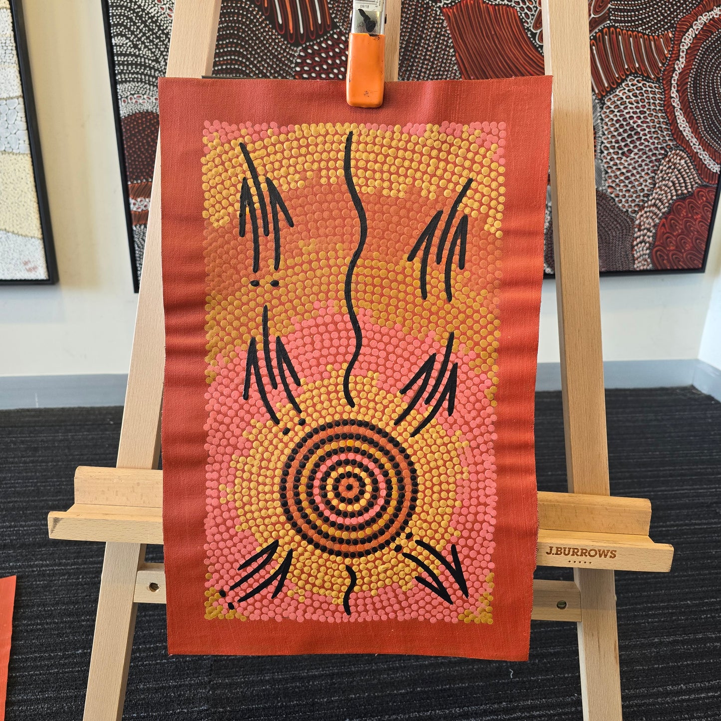 Bevan Tjampitjinpa 250 mm x 400 mm