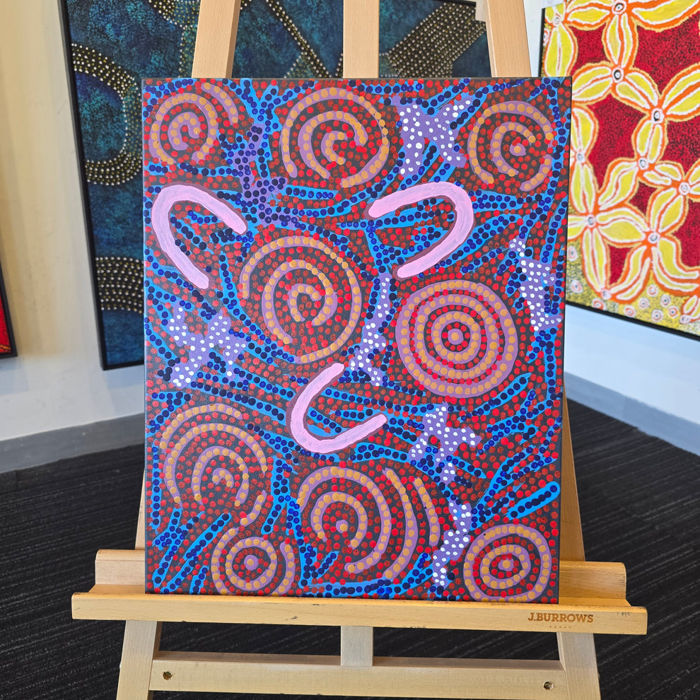 Gabriella Possum 400 mm x 500 mm Mandel Aboriginal Art Gallery