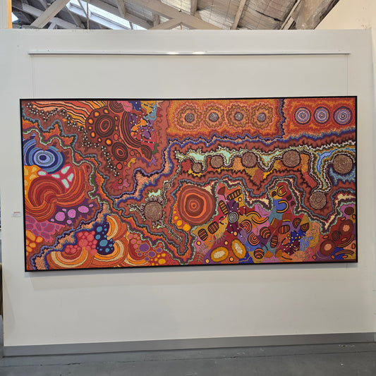 Damien and Yilpi Marks 1500 mm x 3000 mm