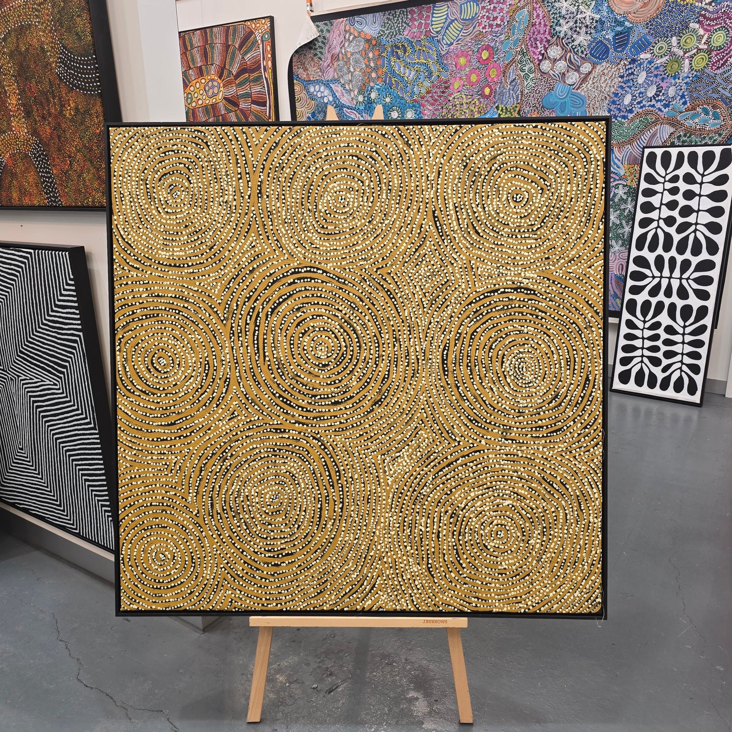 George Ward Tjungurrayi 1200 mm x 1200 mm