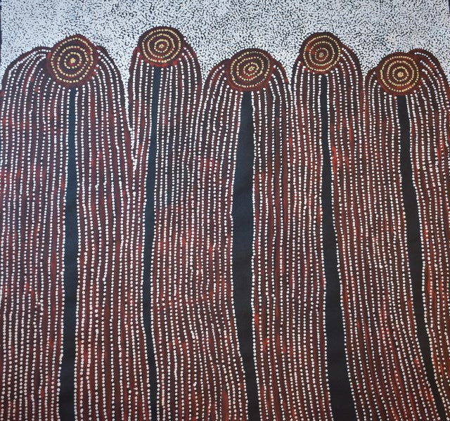 Glenys Gibson Napaltjarri Paintings