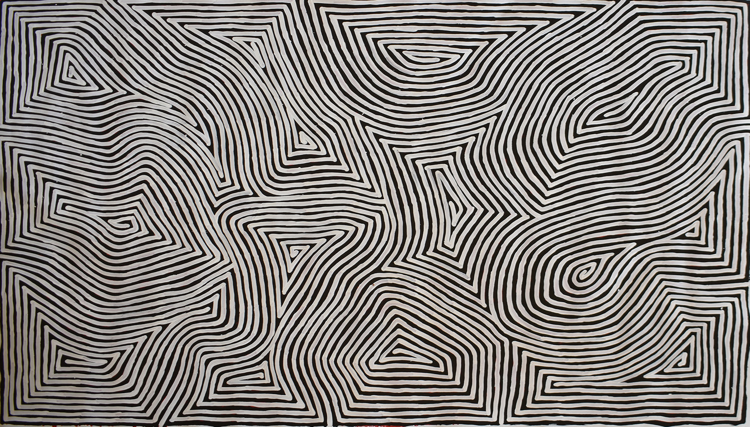 George Hairbrush Tjungurrayi Artwork